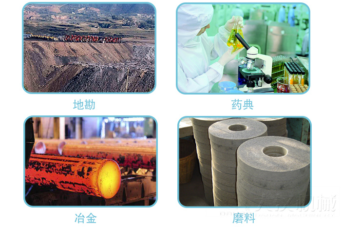 適用行業(yè):地堪，冶金，藥典,磨料